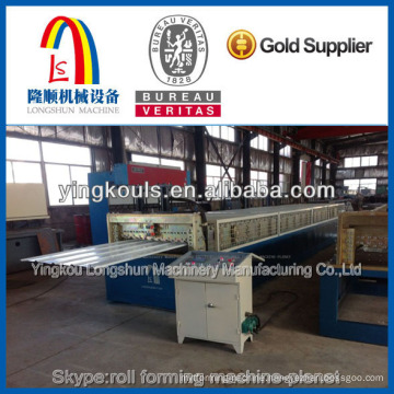 High Quality Glazed Tile Plate Roll Forming Aluminium Machine/ Metal Sheet Roof Tile Roll Forming Machine